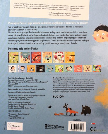 Pucio i ćwiczenia z mówienia, czyli nowe słowa i zdania - Marta Galewska-Kustra [KSIĄŻKA]