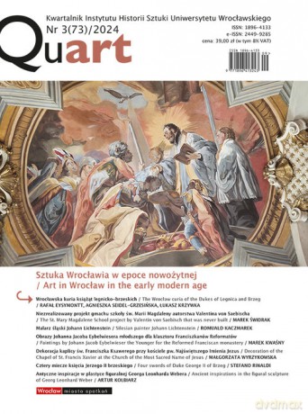 Quart 3(73)/2024 Kwartalnik Instytutu Historii Sztuki UWr [KSIĄŻKA]
