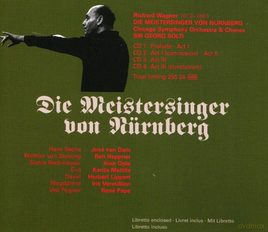 Solti, Chicago Symph.Orch.: Wagner Die Meistersinger Von [BOX] [4CD]