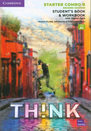 Think Starter Student's Book and Workbook with Digital Pack Combo B British English - Herbert Puchta, Jeff Stranks [KSIĄŻKA]