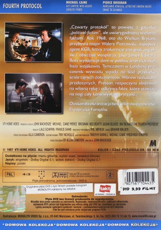 Czwarty protokół [DVD]