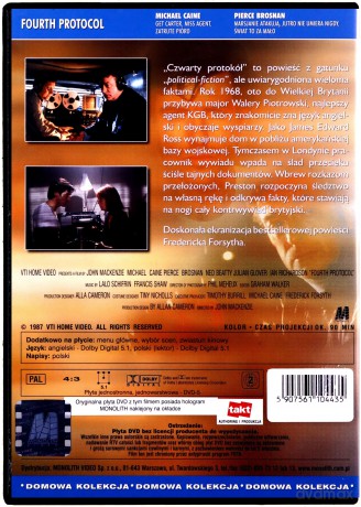 Czwarty protokół [DVD]