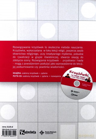 Krzyżówki na lekcję religii. O wierze, Biblii... [KSIĄŻKA]