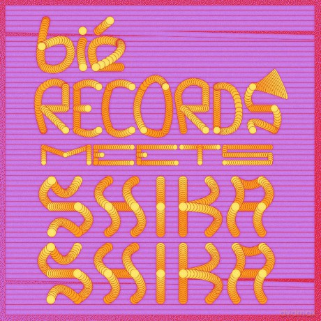 Bie Records Meets Shika Shika (Transparent Red) [Winyl]