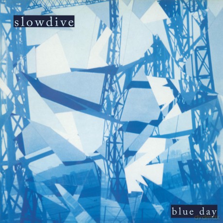 Slowdive: Blue Day (Blue/White Marbled) [Winyl]
