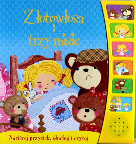 Książeczka dźwiękowa - Złotowłosa i trzy misie [KSIĄŻKA]