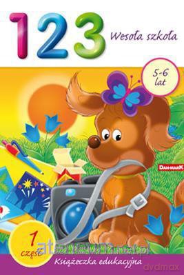 Książeczka edukacyjna. 123 wesoła szkoła 1 [KSIĄŻKA]