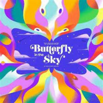 Octopus Project: Butterfly In The Sky (Feat. The Flaming Lips) (Rainbow Splattered) [2xWinyl]