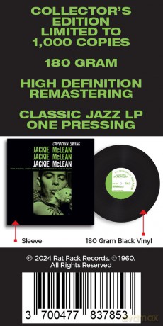 Jackie Mclean: Capuchin Swing [Winyl]
