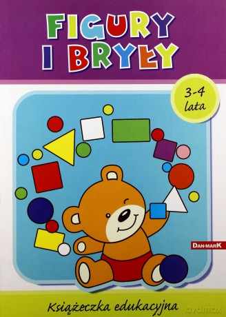 Książeczka edukacyjna. Figury i bryły [KSIĄŻKA]