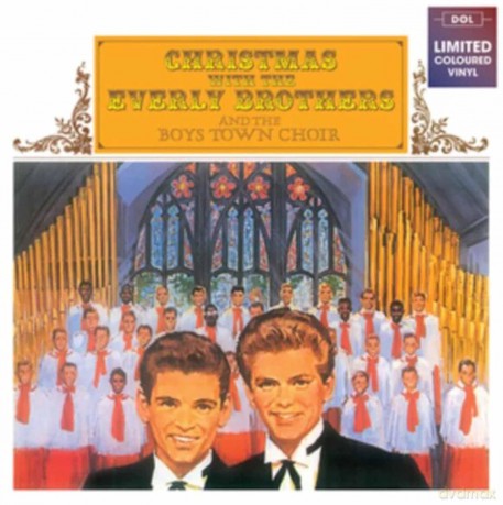 Everly Brothers And The Boys Town Choir: Christmas With The Everly Brothers (Coloured) [Winyl]