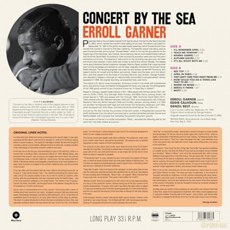 Erroll Garner: Concert By The Sea (+1 Bonus Track) (Limited) [Winyl]