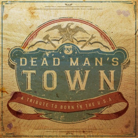Dead Mans Town: A Tribute To Born In The U.S.A (Red/White/Blue) [Winyl]