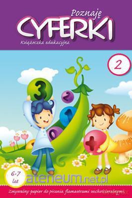 Książeczka edukacyjna. Poznaję cyferki 2 [KSIĄŻKA]