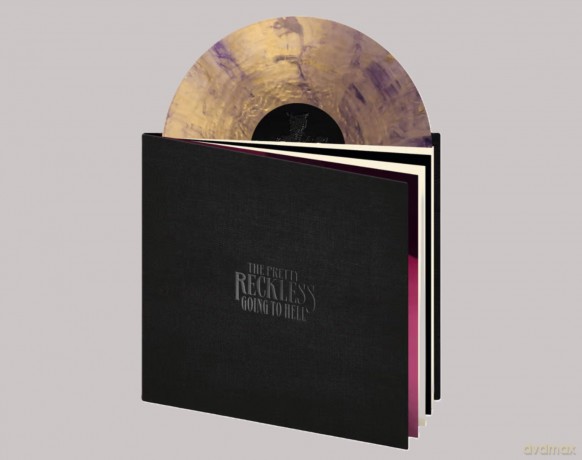 Pretty Reckless: Going To Hell (Deluxe 10 Year Anniversary Bookpack) (Gold/Purple Marble) [Winyl]