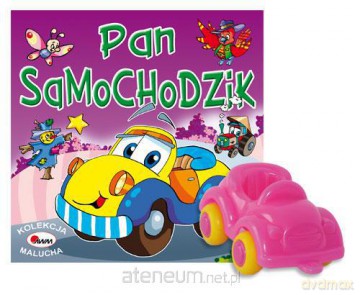 Książeczka z zabawką - Pan Samochodzik [KSIĄŻKA]