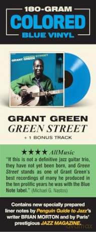 Grant Green: Green Street (+1 Bonus Track_ (Limited Blue) [Winyl]
