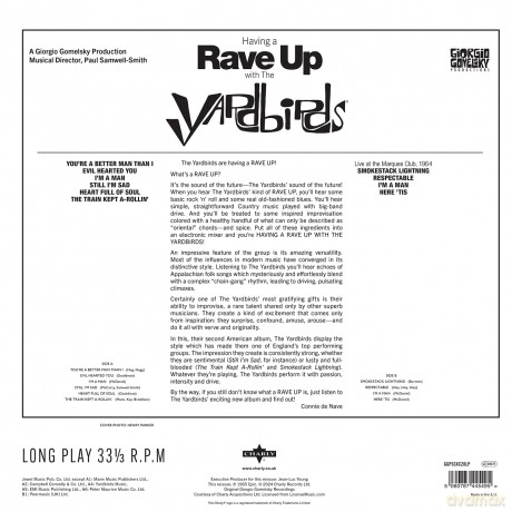 Yardbirds: Having A Rave Up With The Yardbirds [Winyl]