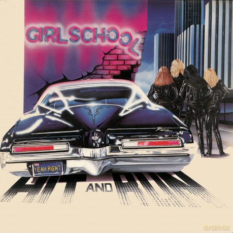 Girlschool: Hit And Run (Magenta) [Winyl]
