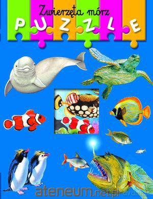 Książka z puzzlami. Zwierzęta mórz [PUZZLE]