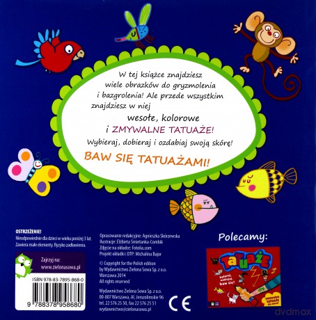 Książka z tatuażami cz. 1 [KSIĄŻKA]