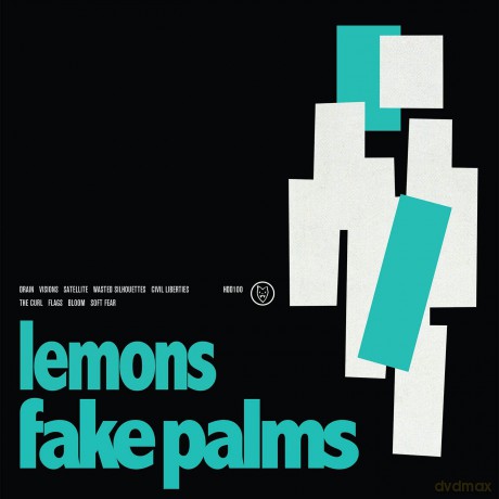 Fake Palms: Lemons (Aqua Blue/Black Swirl) [Winyl]