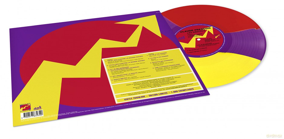Claude Francois: Les Inedits Vol. 09 (Red/Yellow/Purple) [2xWinyl]