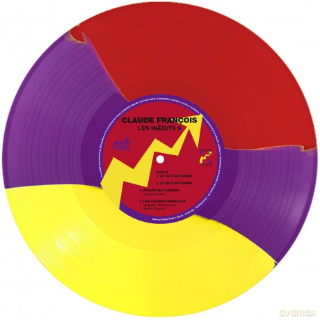 Claude Francois: Les Inedits Vol. 09 (Red/Yellow/Purple) [2xWinyl]