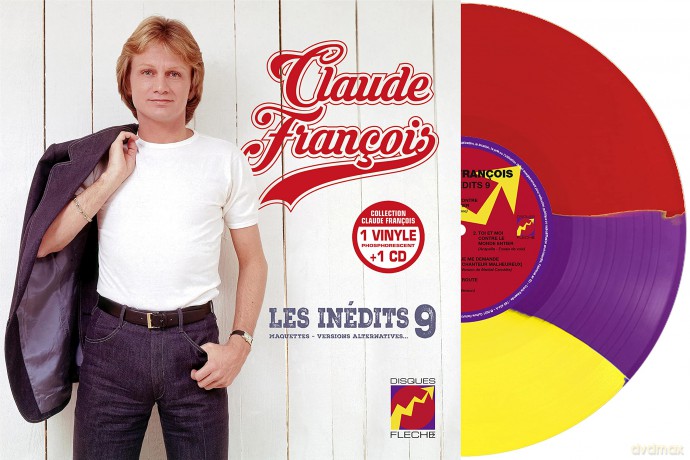 Claude Francois: Les Inedits Vol. 09 (Red/Yellow/Purple) [2xWinyl]
