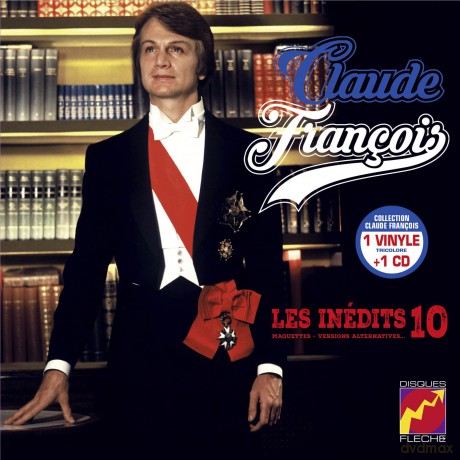 Claude Francois: Les Inedits Vol. 10 (Blue/White/Red) [2xWinyl]