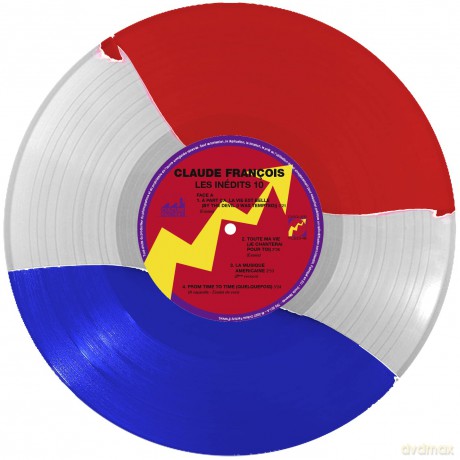 Claude Francois: Les Inedits Vol. 10 (Blue/White/Red) [2xWinyl]