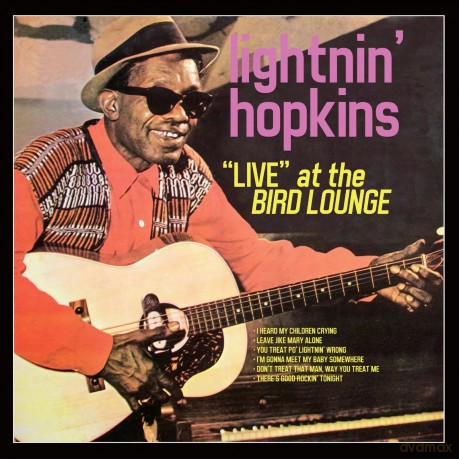Lightnin Hopkins: Live At The Bird Lounge (Clear Red) [Winyl]