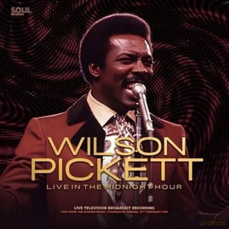 Wilson Pickett: Live In The Midnight Hour (Deep Pink) [Winyl]