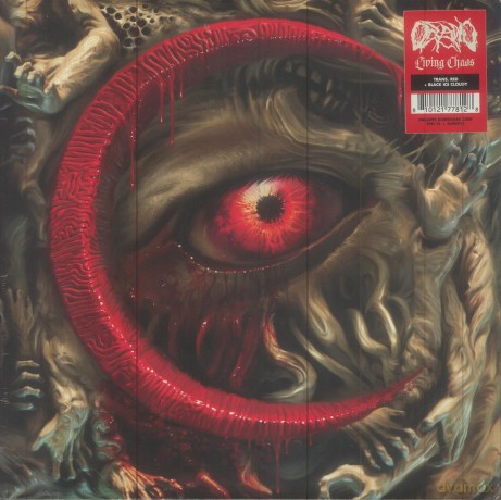 Oceano: Living Chaos (Transparent Red/Black Icy Cloudy) [Winyl]