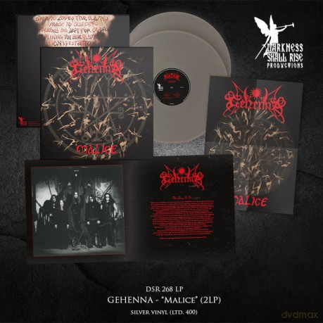 Gehenna: Malice (Our Third Spell) (Silver) (Etched D-Side) [Winyl]