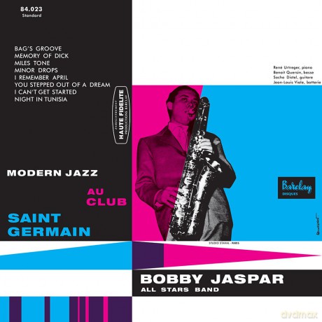 Bobby Jaspar: Modern Jazz Au Club Saint-Germain [0xWinyl]
