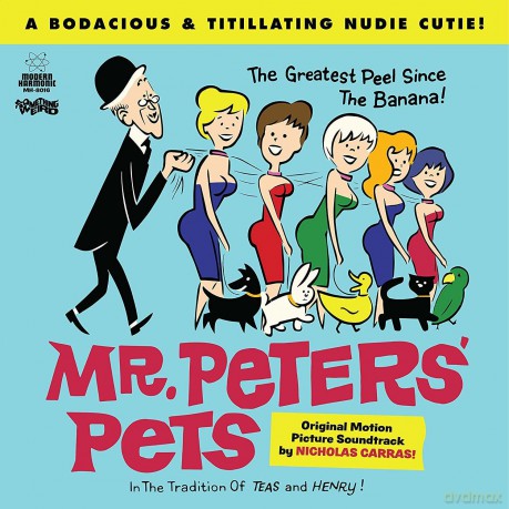 Nicholas Carras: Mr. Peters Pets soundtrack (Yellow) [Winyl]