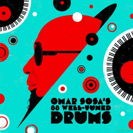 Omar Sosa: Omar Sosas 88 Well-Tuned Drums (White) [Winyl]