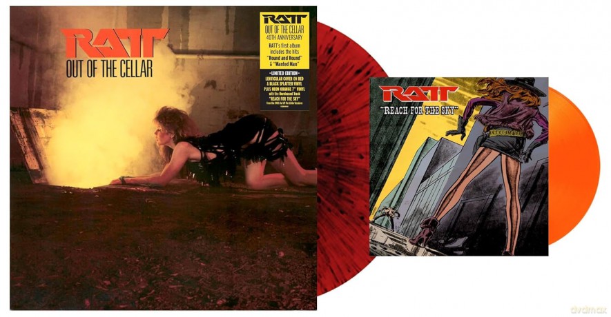 Ratt: Out Of The Cellar (40th Anniversary) (Red/Black/Neon Orange) [2xWinyl]