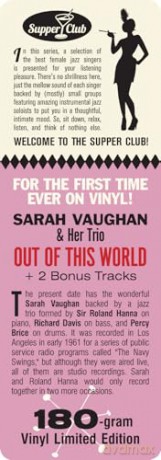 Sarah Vaughan: Out Of This World (+2 Bonus Tracks) (Limited) [Winyl]