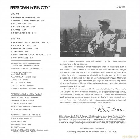 Peter Dean: Peter Dean In Fun City (Red) [Winyl]