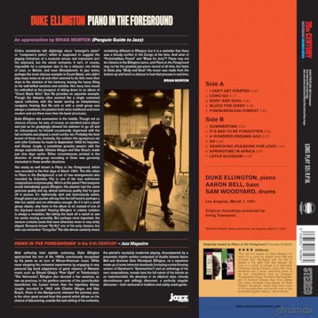 Duke Ellington: Piano In The Foreground (Red) (+1 Bonus Track) [Winyl]