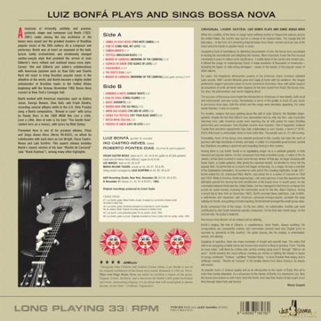 Luiz Bonfa: Plays And Sings Bossa Nova (+4 Bonus Tracks) (Limited) [Winyl]