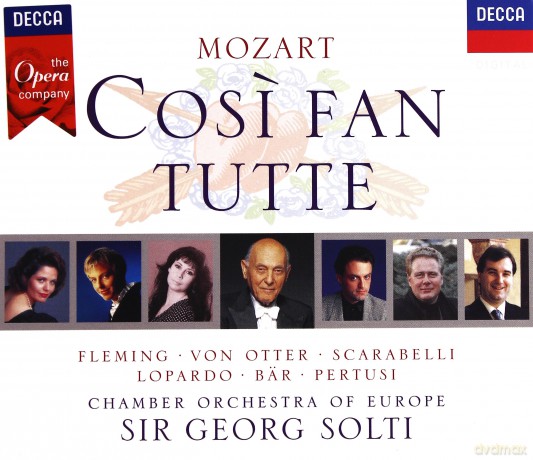 Solti, Von Otter: Mozart:Cosi Fan Tutte [3CD]