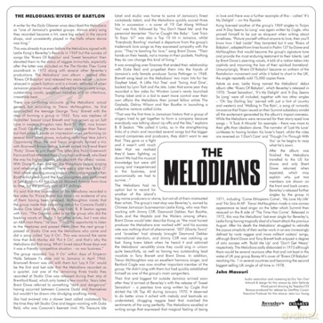 Melodians: Rivers Of Babylon [Winyl]