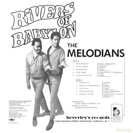 Melodians: Rivers Of Babylon [Winyl]