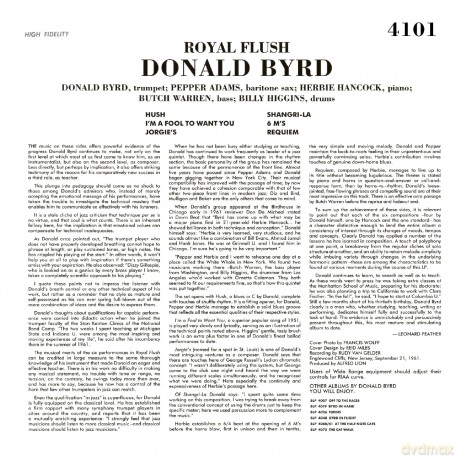 Donald Byrd: Royal Flush [Winyl]