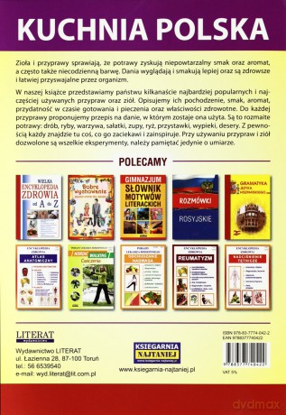 Kuchnia polska - Przyprawy i zioła [KSIĄŻKA]