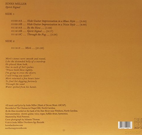 Jenks Miller: Spirit Signal [Winyl]