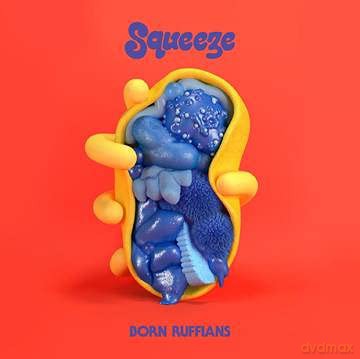 Born Ruffians: Squeeze (Transparent Cloudy Red) [Winyl]
